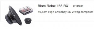 Blam relax compo RX